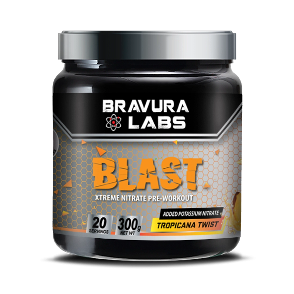BLAST Pre-Workout Tropicana Twist 300g - 20 Servings