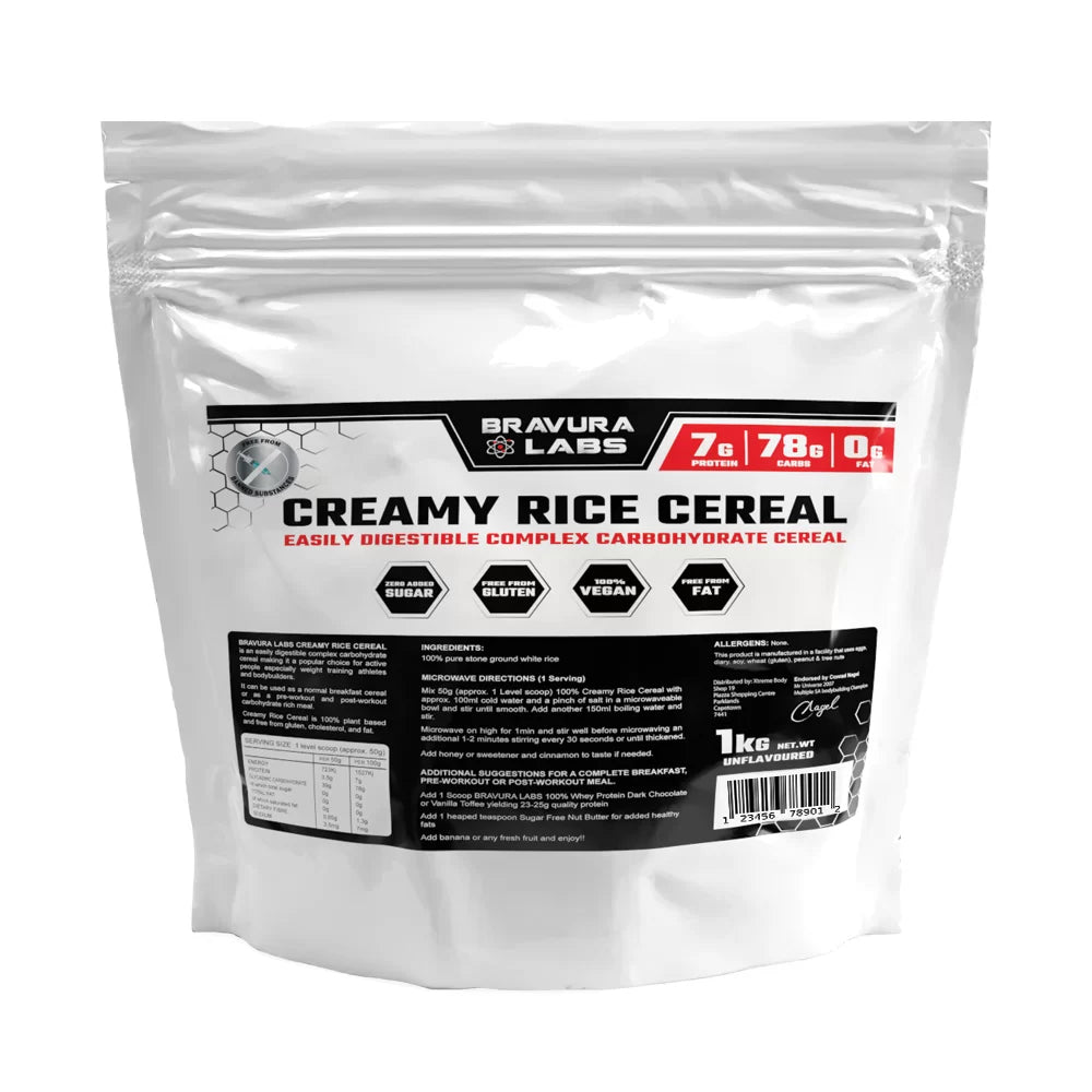 Creamy Rice Cereal 1kg Unflavoured