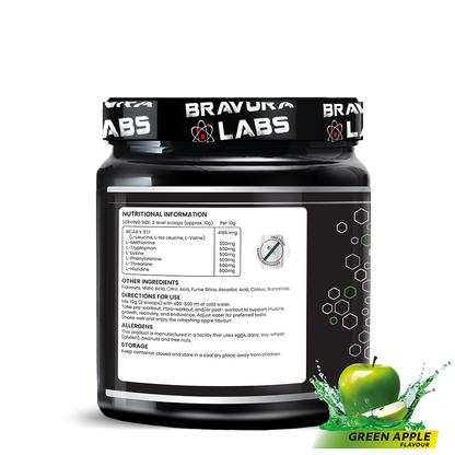 BCAA + EAA GREEN APPLE 250g - 25 Servings